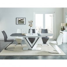 Стіл обідній Valerio Ceramic 90х160