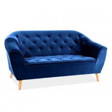 Диван Galaxy 2 Velvet 167х83 см Синий