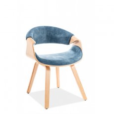 Стул Dakota Velvet Морской