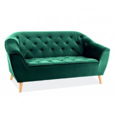 Диван Galaxy 2 Velvet 167х83 см Зелений