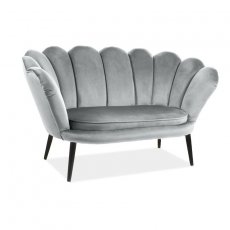 Диван Magnolia II Velvet 152х87 см Серый