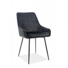 Стілець Albi Velvet B1 Чорний